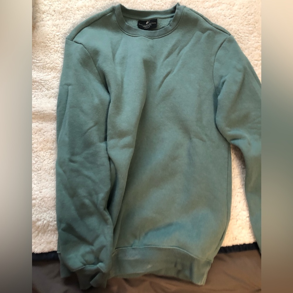 Teal h&m crewneck